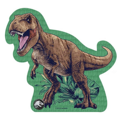 Mini pinata shaped like a dinosaur, 10 x 17cm, perfect for Jurassic-themed parties and decorations.