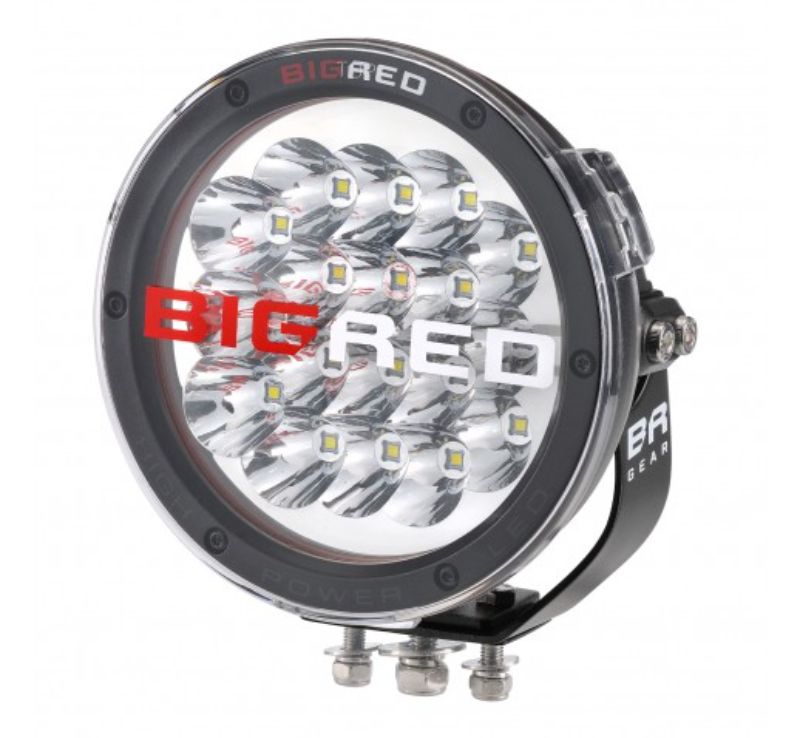 BIG RED - 12/24V 7IN 90W 9000L SINGLE LED DRIVING LIGHT
