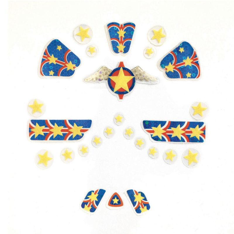 Sticker Activity Book - Super hero (Set of 4) - Djeco