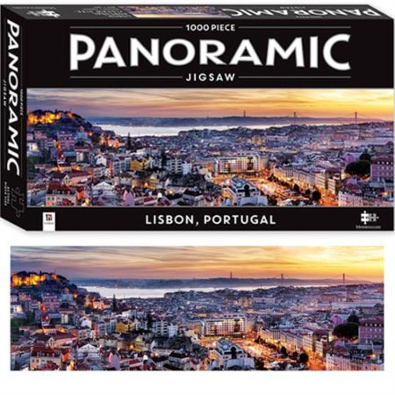 Jigsaw Puzzle - Mindbogglers Panoramic Lisbon (1000pcs)