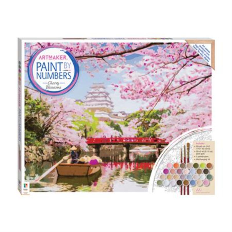 Paint by Numbers Canvas - Art Maker Himeji Castle