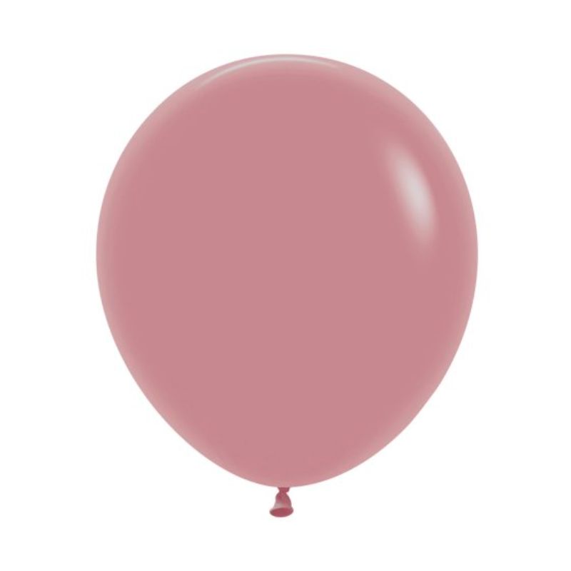 Pack of 6 Sempertex 45cm rosewood latex balloons, perfect for adding elegance to any celebration or event.
