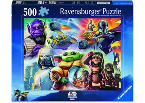 The Mandalorian and Grogu Jigsaw Puzzle 500 Piece Ravensburger