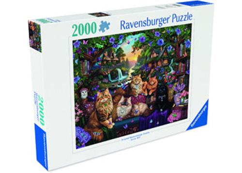 Cat Tail Cottage Jigsaw Puzzle 2000 Piece Ravensburger