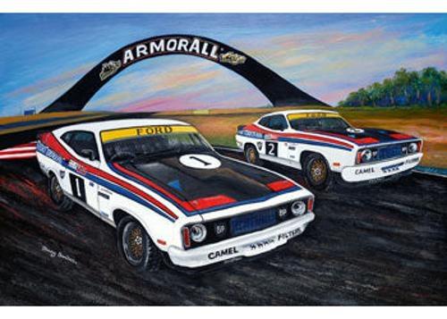 Blue Opal - Two Winning Fords - 1000 Pieces