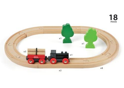 BRIO - Classic Little Forest Train Set 18 Pieces