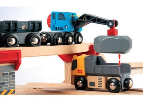BRIO - Rail & Road Loading Set 32 Pieces