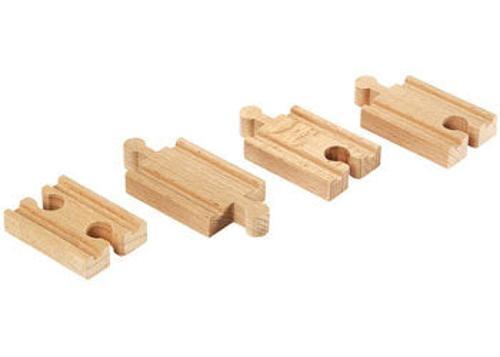 BRIO - Mini Straight Tracks 4 Pieces