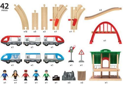 BRIO - Travel Switching Set 42 Pieces