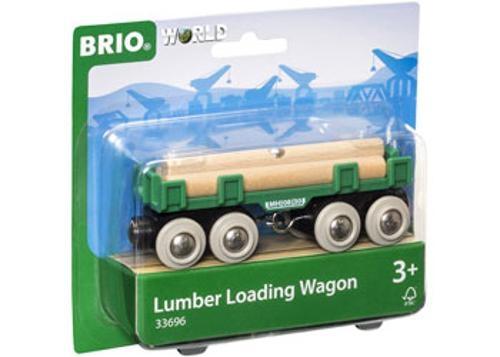 BRIO - Lumber Loading Wagon 4 Pieces