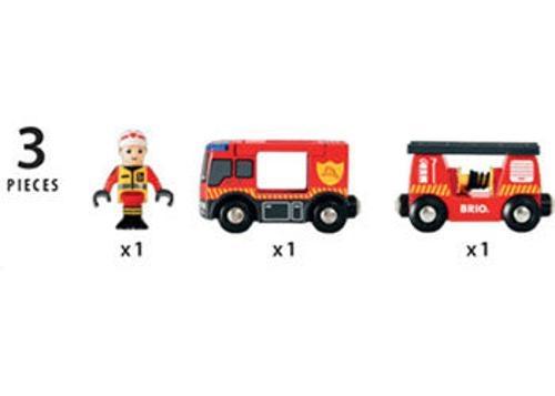 BRIO - Emergency Fire Engine 3 Pieces