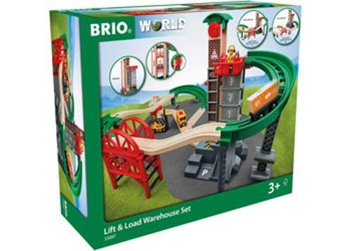 BRIO - Lift and Load Warehouse Set 32 Pieces