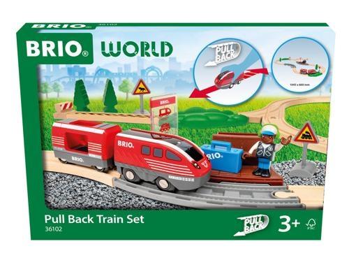 BRIO - Pullback Train Set 28 pieces