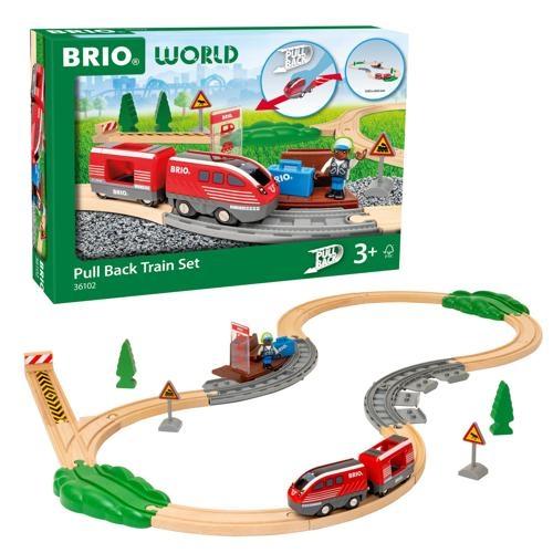 BRIO - Pullback Train Set 28 pieces