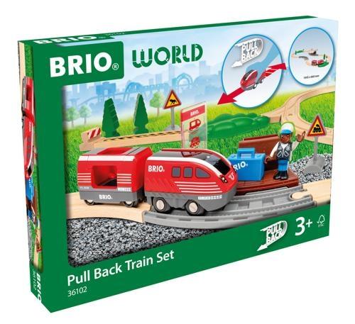 BRIO - Pullback Train Set 28 pieces