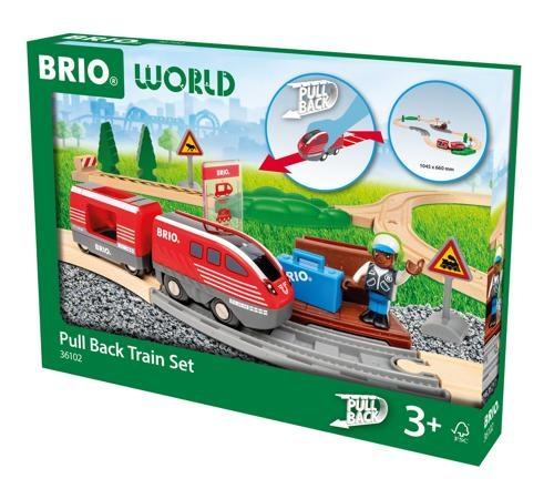 BRIO - Pullback Train Set 28 pieces