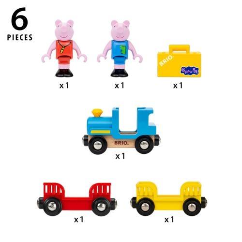 BRIO - Peppa Pig Train 5 pieces