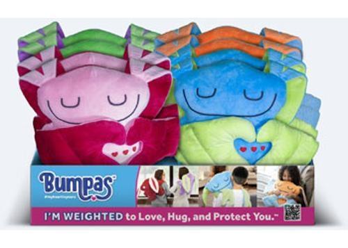 Bumpas - 35cm Weigted Plush Characters Assorted CDU8