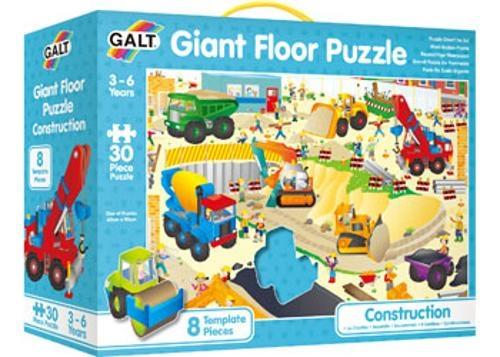 Galt - Construction Site Giant Floor Puzzle 30 Pieces