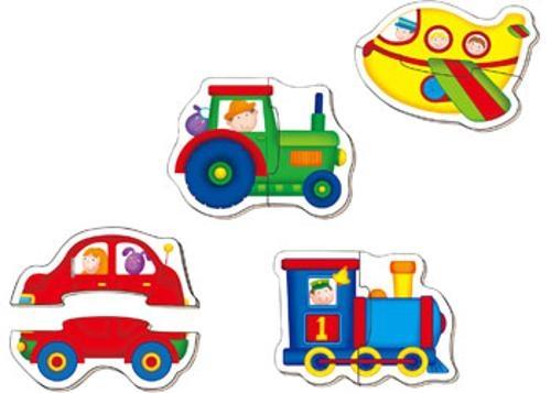 Galt - Baby Puzzles - Transport 2 Pieces