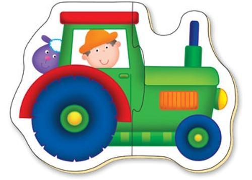 Galt - Baby Puzzles - Transport 2 Pieces