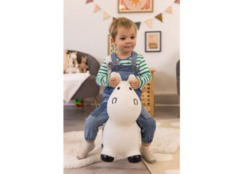 Happy Hopperz - White Cow