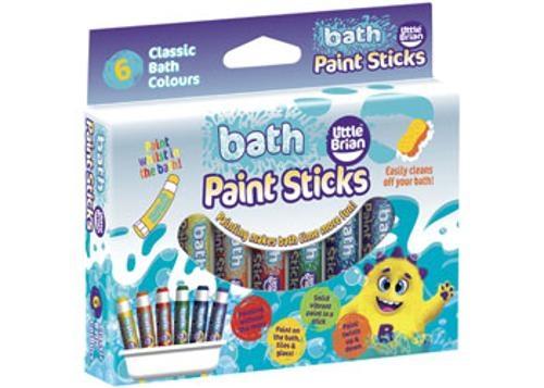 Little Brian Paint Sticks - Bath 6pk
