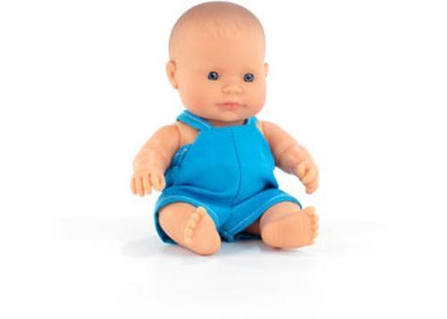 Miniland - My Friends & Me Caucasian Boy Baby Doll 21cm