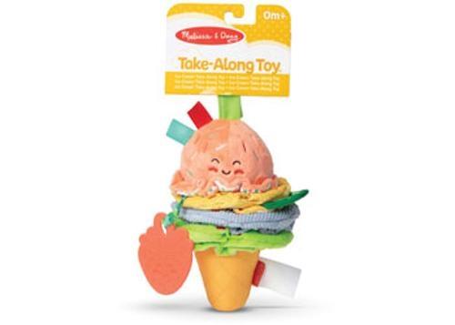Melissa & Doug - Ice Cream Take-Along Pull Toy