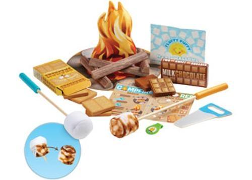 Melissa & Doug - Let's Explore - Campfire S'mores Play Set