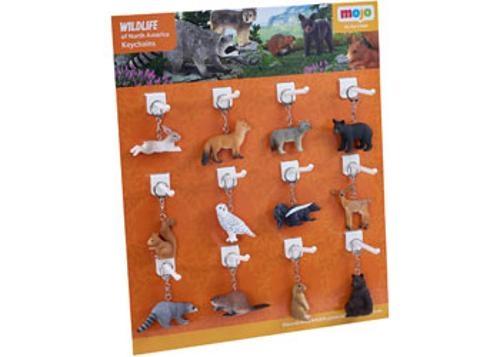Mojo - Woodland Keychain 36 Pieces