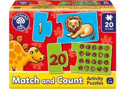 Orchard Toys - Match and Count 20 Pieces Puzzle
