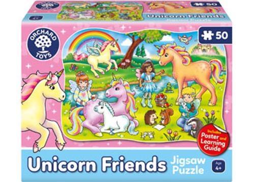 Orchard Toys - Unicorn Friends & Poster 50 Pieces Puzzle