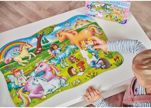 Orchard Toys - Unicorn Friends & Poster 50 Pieces Puzzle