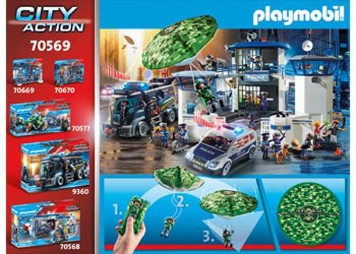 Playmobil - Police Parachute Search