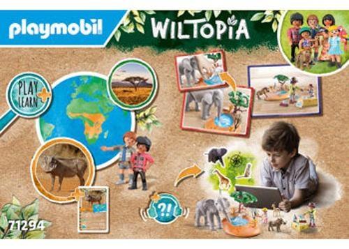 Playmobil - Elephant (with water shoot mechanism) at the water hole