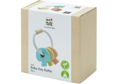PlanToys - Key Rattle (Pastel)