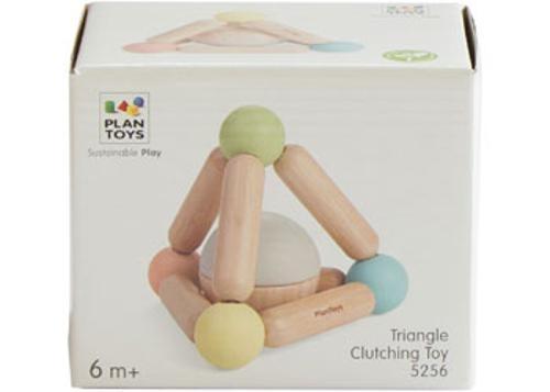 PlanToys - Triangle Clutching Toy Pastels