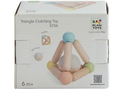 PlanToys - Triangle Clutching Toy Pastels
