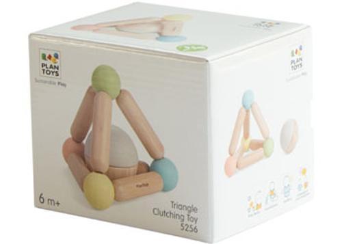PlanToys - Triangle Clutching Toy Pastels
