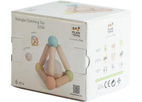 PlanToys - Triangle Clutching Toy Pastels