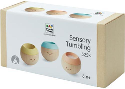 PlanToys - Sensory Tumbling Faces Set of 3