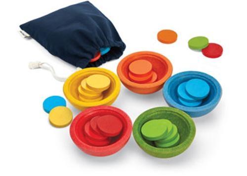 PlanToys - Sort & Count Cups