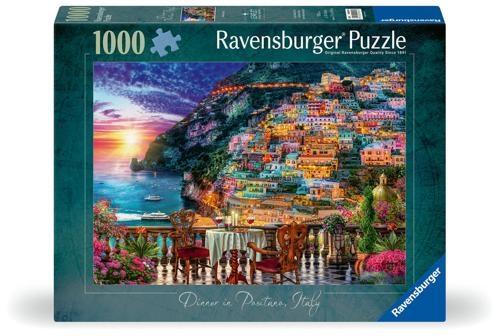 Ravensburger - Dinner in Positano Italy Puzzle 1000 Pieces