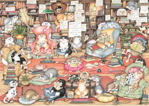 Ravensburger - Bingley's Bookclub Puzzle 1000 Pieces