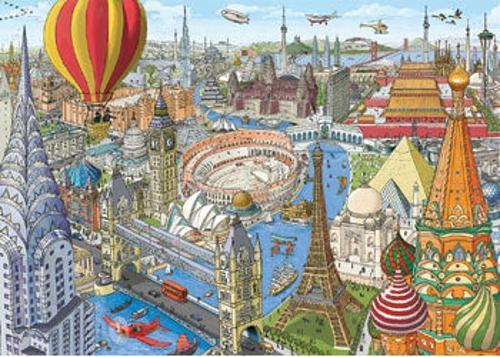 Ravensburger - Around the World in 80 Days Puzzle 1000 Pieces