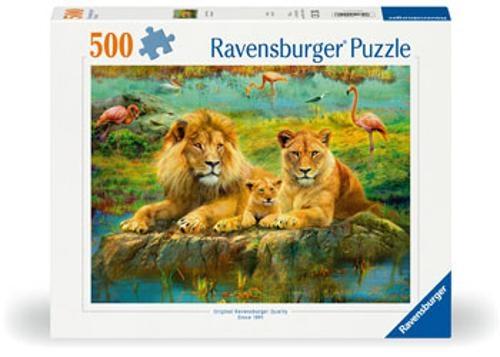 Ravensburger - Lions in the Savanna Puzzle 500 Pieces