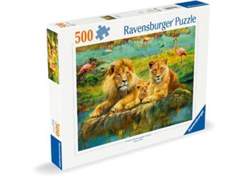Ravensburger - Lions in the Savanna Puzzle 500 Pieces