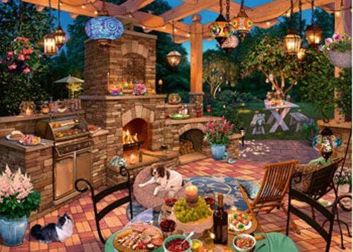 Ravensburger - My Haven No 10 The Garden Kitchen Puzzle 1000 Pieces
