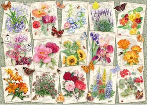Ravensburger - Cottage Garden Favourites Puzzle 1000 Pieces